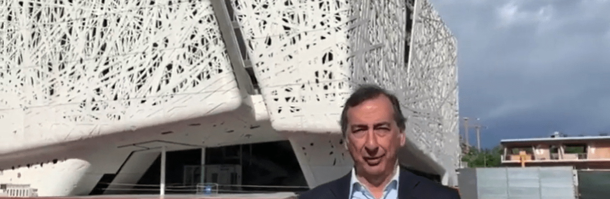 The Mayor of Milan Beppe Sala visits MIND