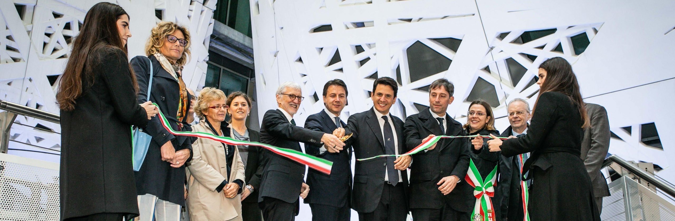 Prime Minister Conte at Palazzo Italia