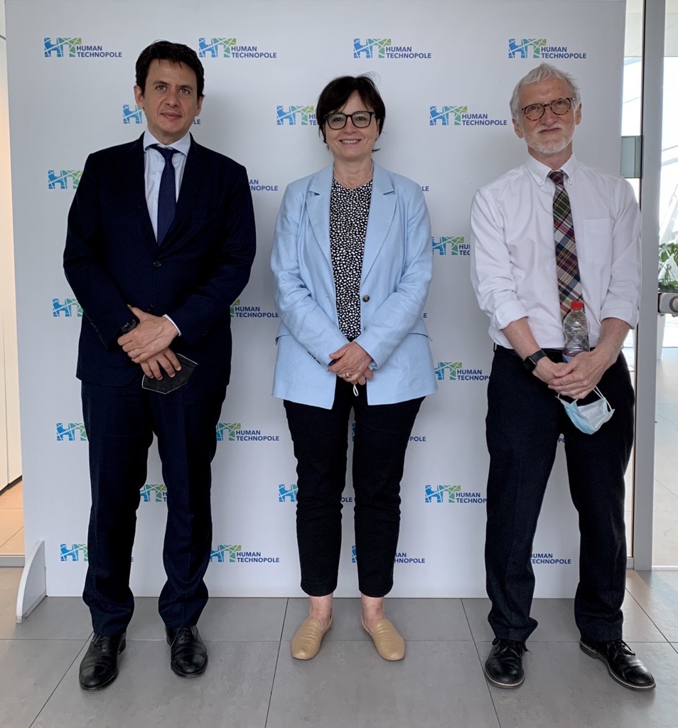 CNR President Maria Chiara Carrozza visits HT